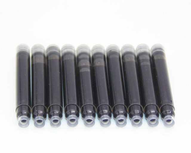 Disposable Blue and Black Fountain Pen Cartridge