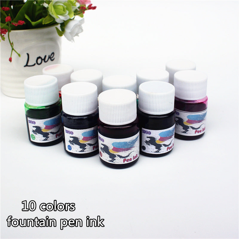 Fountain Pen ink bottled