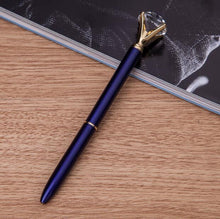 Load image into Gallery viewer, Metal case Crystal ballpoint pen