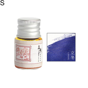 5ML 24  Fountain Pen Ink with Glitter Powder