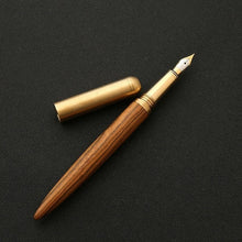 Load image into Gallery viewer, Wood Business Fountain Pen (0.7 mm)