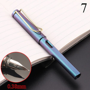 1Piece 0.38/0.5mm Fountain Pens For Kids